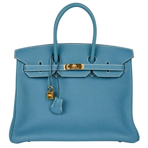 hermes birkin blue jean togo|hermes togo birkin sale.